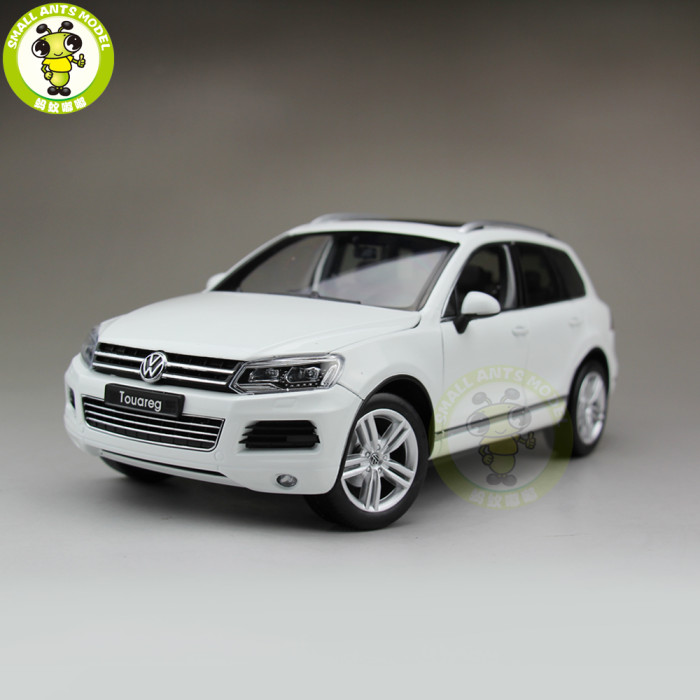 1/18 Welly 11005W VW Volkswagen Touareg Diecast Model Car Suv Toys for Kids Gift Collection