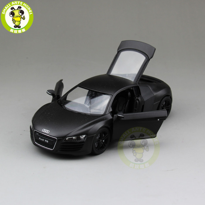1/24 Welly Audi R8 V10 Racing Car Diecast Model Car Toys Boys Girls Gifts