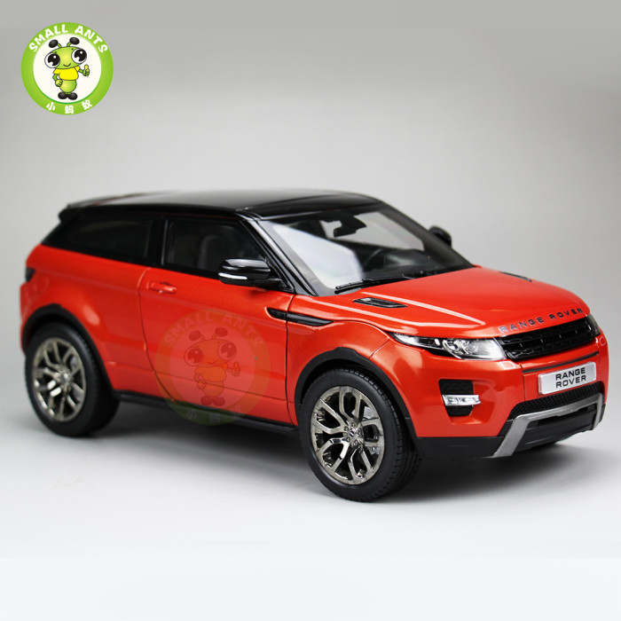 1/18 Welly GTAutos Land Rover Range Rover EVOQUE Diecast Model Racing Car Toys Kids Gifts