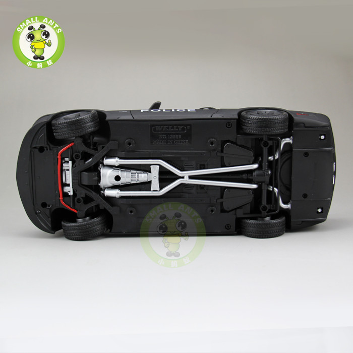 1/18 Welly Ford Mustang Saleen S281 Police Car Diecast Model Car Toys Kids Gifts