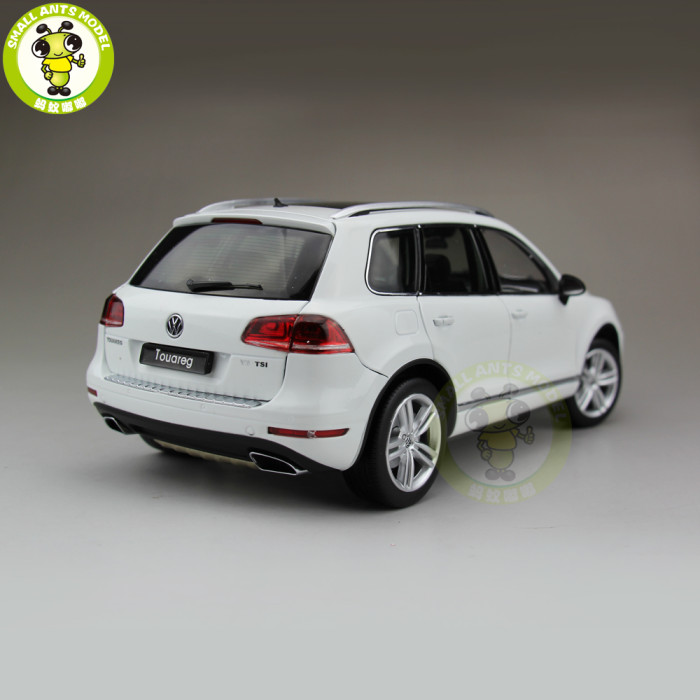 1/18 Welly 11005W VW Volkswagen Touareg Diecast Model Car Suv Toys for Kids Gift Collection