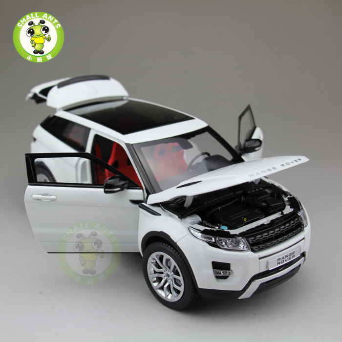 1/18 Welly GTAutos Land Rover Range Rover EVOQUE Diecast Model Racing Car Toys Kids Gifts