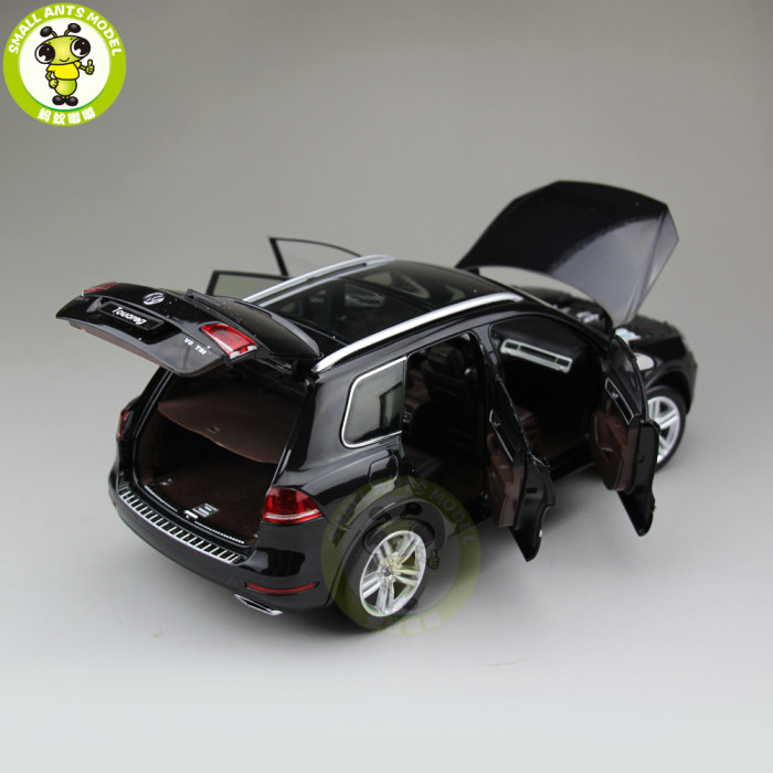 1/18 Welly 11005W VW Volkswagen Touareg Diecast Model Car Suv Toys for Kids Gift Collection