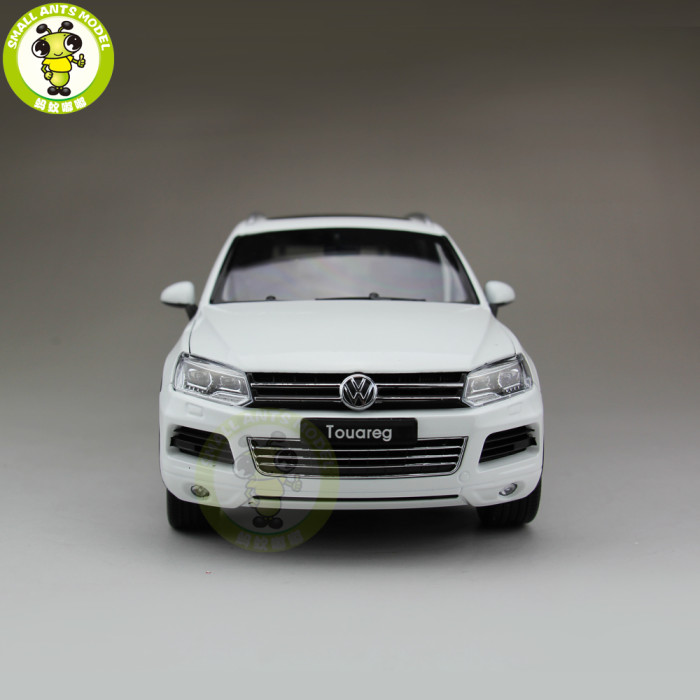 1/18 Welly 11005W VW Volkswagen Touareg Diecast Model Car Suv Toys for Kids Gift Collection