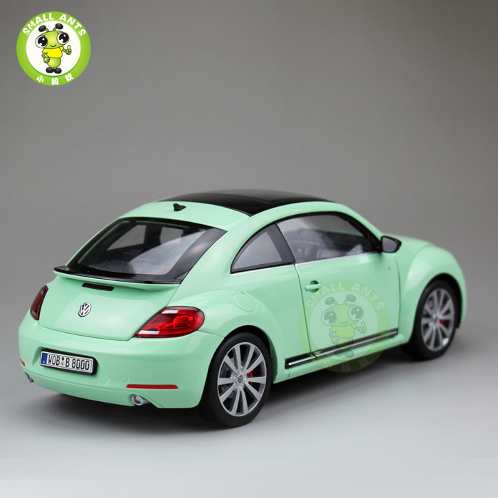 1/18 VW Volkswagen New Beetle Welly FX Diecast Car Model Toys for Kids Gift Collection 