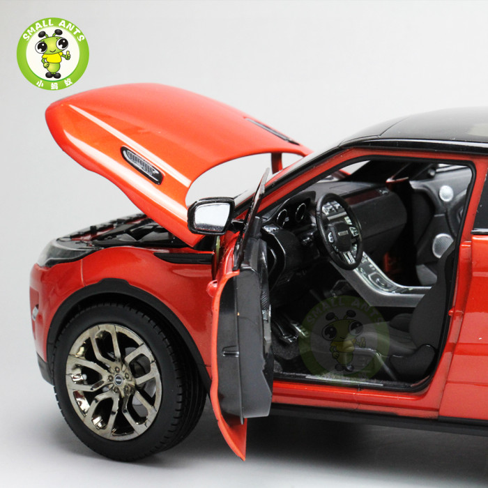 1/18 Welly GTAutos Land Rover Range Rover EVOQUE Diecast Model Racing Car Toys Kids Gifts