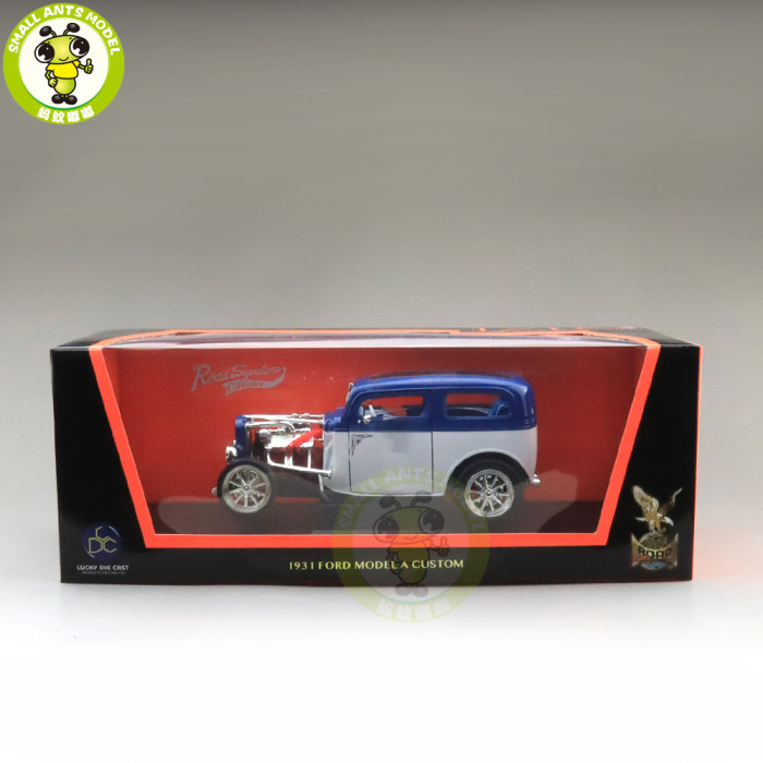 1/18 1931 Ford MODEL A CUSTOM Road Signature Diecast Model Car Toys