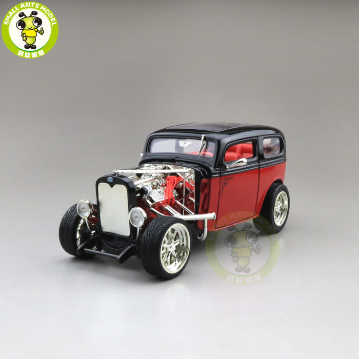 1/18 1931 Ford MODEL A CUSTOM Road Signature Diecast Model Car Toys
