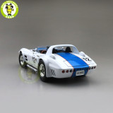 1/18 1964 Chevrolet CORVETTE Grand Sport Road Signature Diecast Model Car Gifts