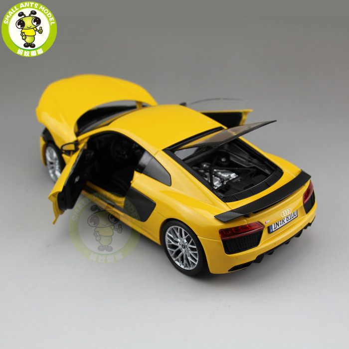 1/18 Audi R8 V10 Plus Coupe Diecast Racing CAR Model Toys Kids Gifts