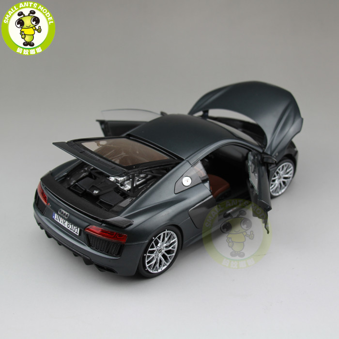 1/18 Audi R8 V10 Plus Coupe Diecast Racing CAR Model Toys Kids Gifts