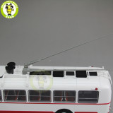 1/43 Classic Ziu-5 Soviet Union Russia Trolleybus City bus Diecast model Car Bus toys kids gifts