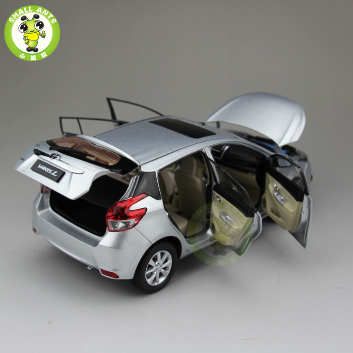 1/18 Toyota Yaris L Diecast model Car Toys Kids Gifts