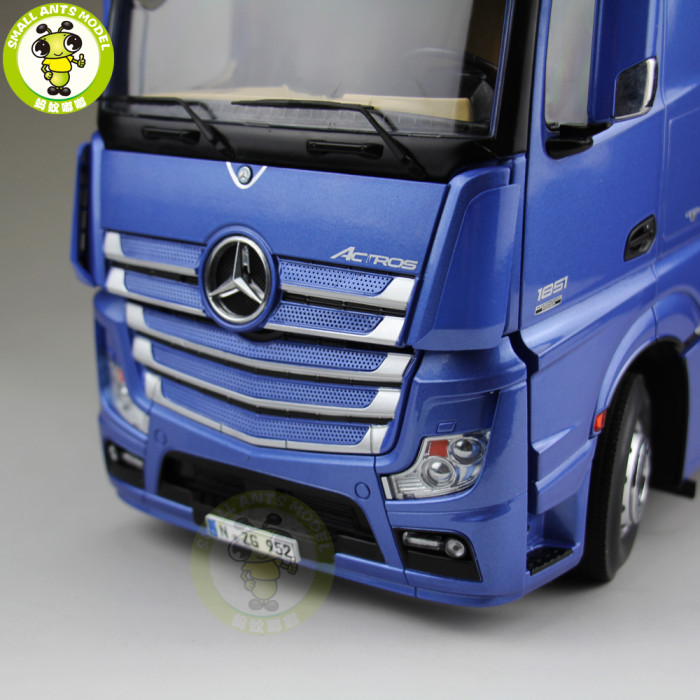 1/18 NZG BENZ ACTROS Truck Trailer Diecast Model Car Truck Toys Kids Gifts