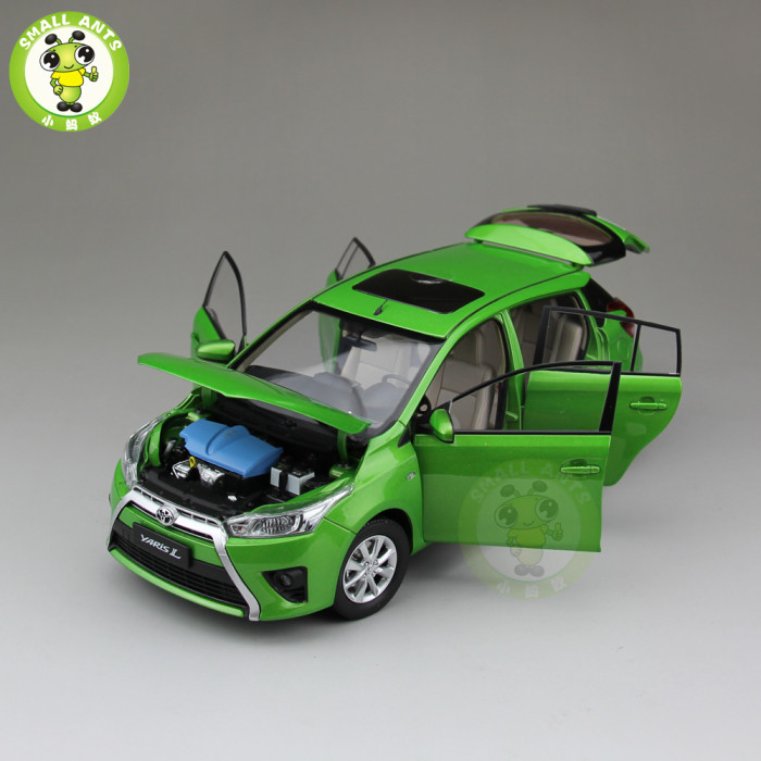 1/18 Toyota Yaris L Diecast model Car Toys Kids Gifts