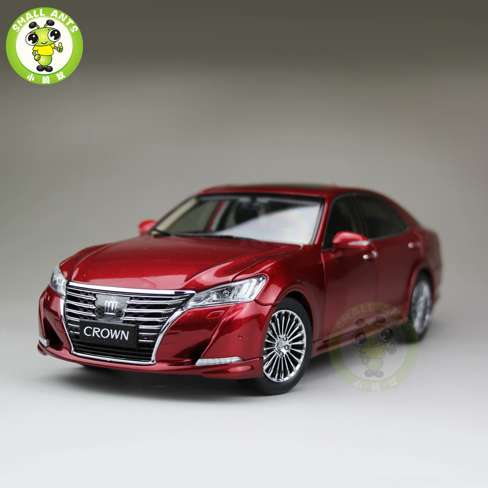 ミニカー TOYOTA CROWN (1/18) Kengfai 1:18 Toyota Crown Pearl White LHD KF027-2 – Horizon Diecast
