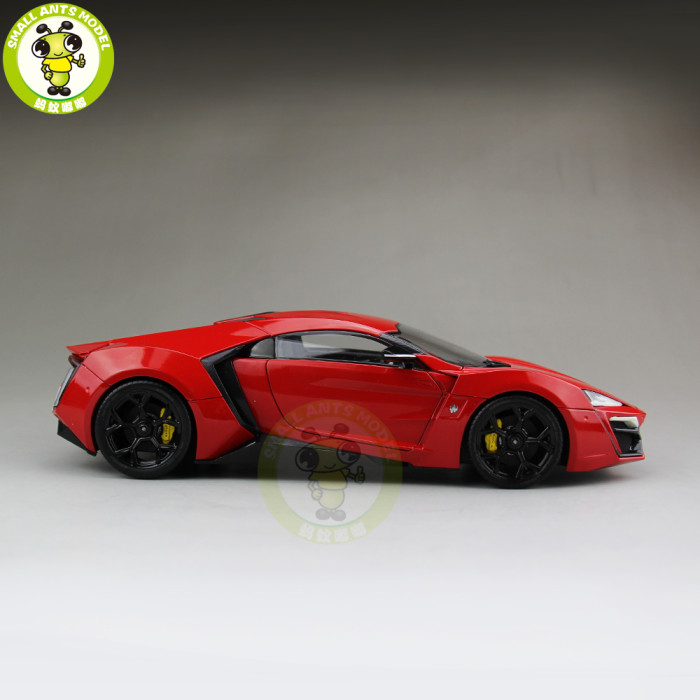 1/18 Autocraft Lykan Hypersport Racing Car Diecast Model Car Toys Kids Gifts