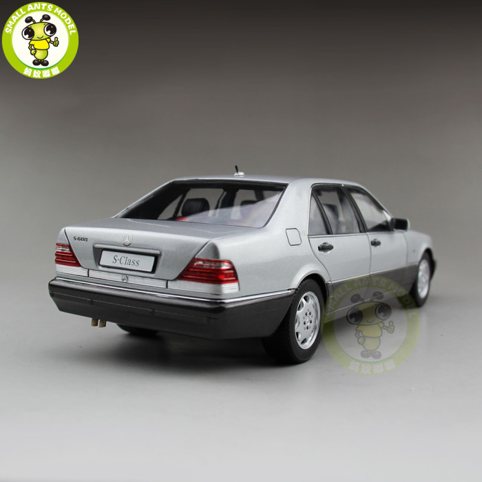 1/18 Benz S600 W140 V12 Diecast Metal Model car toys Gifts