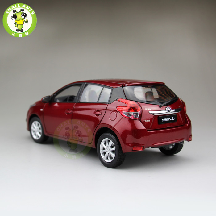 1/18 Toyota Yaris L Diecast model Car Toys Kids Gifts