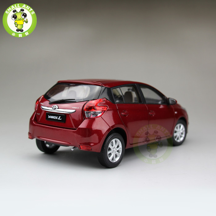 1/18 Toyota Yaris L Diecast model Car Toys Kids Gifts