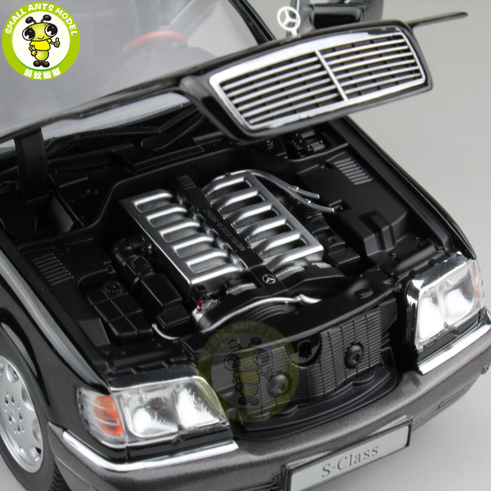 1/18 Benz S600 W140 V12 Diecast Metal Model car toys Gifts