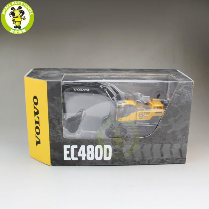 1/50 Volvo EC480D Excavator Construction machinery Diecast Model Car Toys Kids