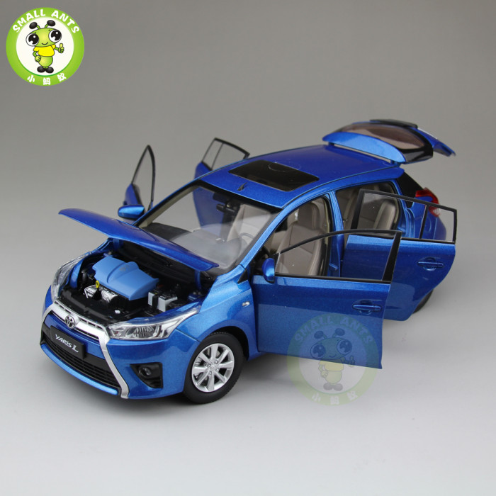 1/18 Toyota Yaris L Diecast model Car Toys Kids Gifts