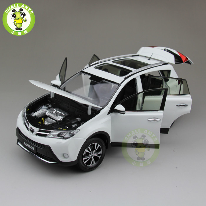 1/18 Toyota RAV4 Diecast SUV Car Model Toys for Kids gifts collection hobby