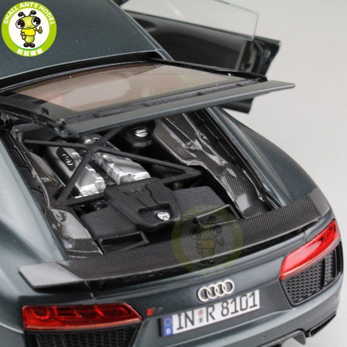 1/18 Audi R8 V10 Plus Coupe Diecast Racing CAR Model Toys Kids Gifts
