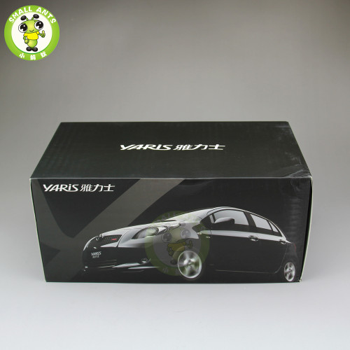 1/18 Toyota Yaris 2008 Diecast Model Car Toys Kids Gifts