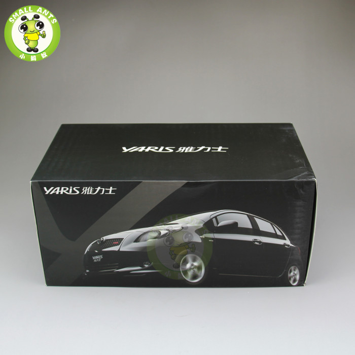 1/18 Toyota Yaris 2008 Diecast Model Car Toys Kids Gifts