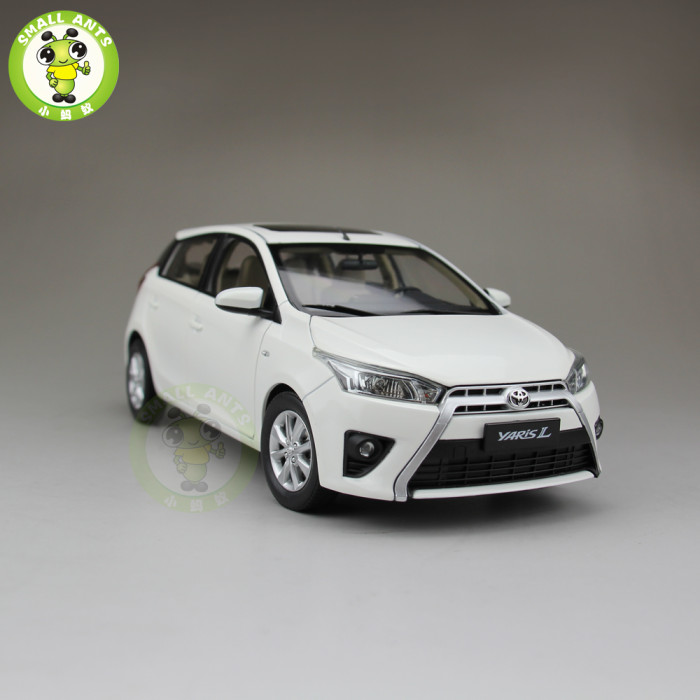 1/18 Toyota Yaris L Diecast model Car Toys Kids Gifts