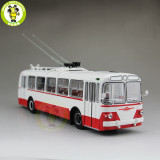 1/43 Classic Ziu-5 Soviet Union Russia Trolleybus City bus Diecast model Car Bus toys kids gifts