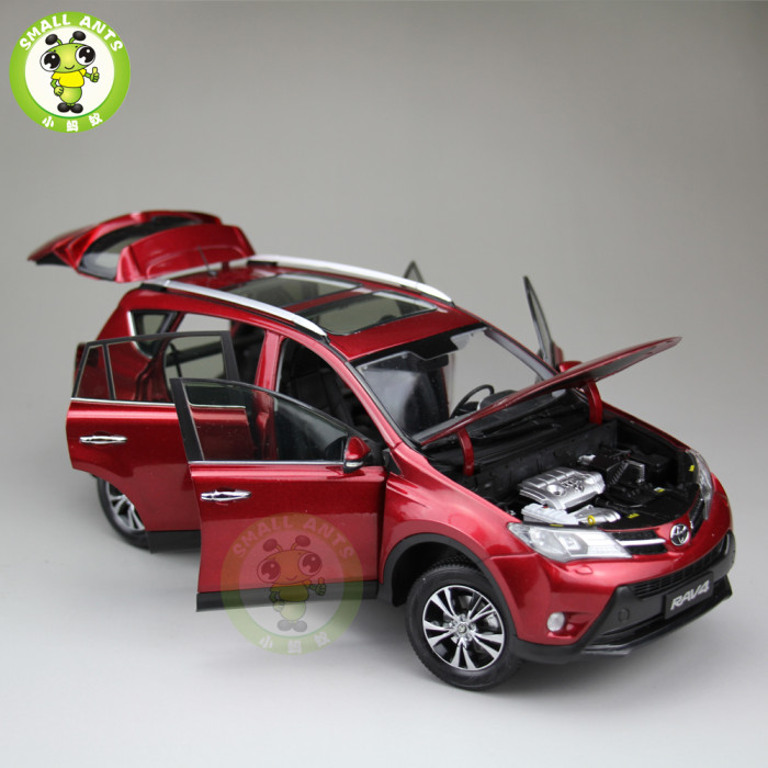 1/18 Toyota RAV4 Diecast SUV Car Model Toys for Kids gifts collection hobby