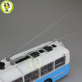 1/43 Classic Ziu-5 Soviet Union Russia Trolleybus City bus Diecast model Car Bus toys kids gifts