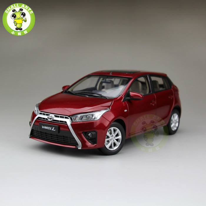 1/18 Toyota Yaris L Diecast model Car Toys Kids Gifts