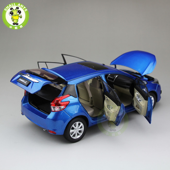 1/18 Toyota Yaris L Diecast model Car Toys Kids Gifts