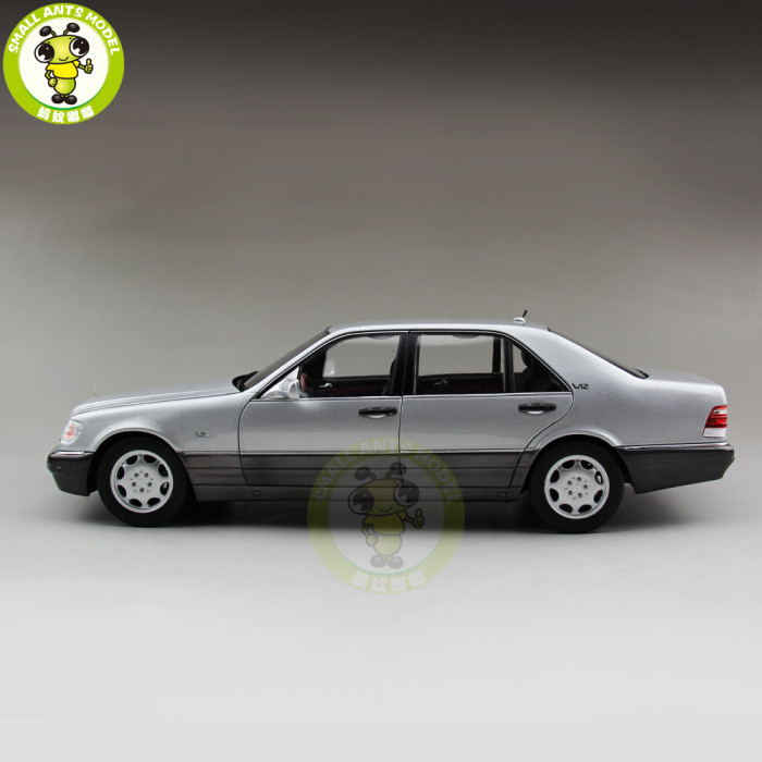 1/18 Benz S600 W140 V12 Diecast Metal Model car toys Gifts