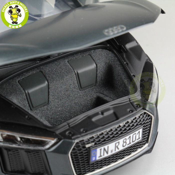 1/18 Audi R8 V10 Plus Coupe Diecast Racing CAR Model Toys Kids Gifts