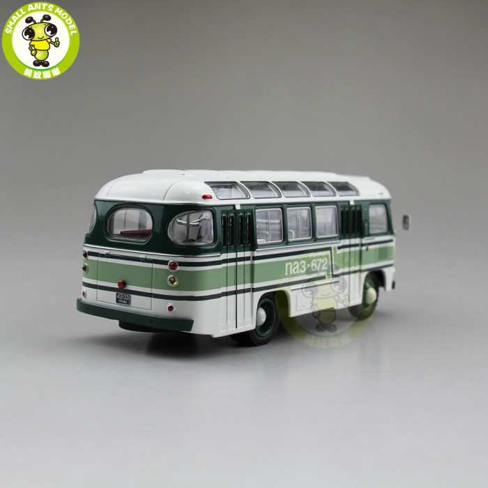 1/43 Classic 672 City Bus Soviet Union Russia Diecast Model Car Bus Toys Kids Gifts