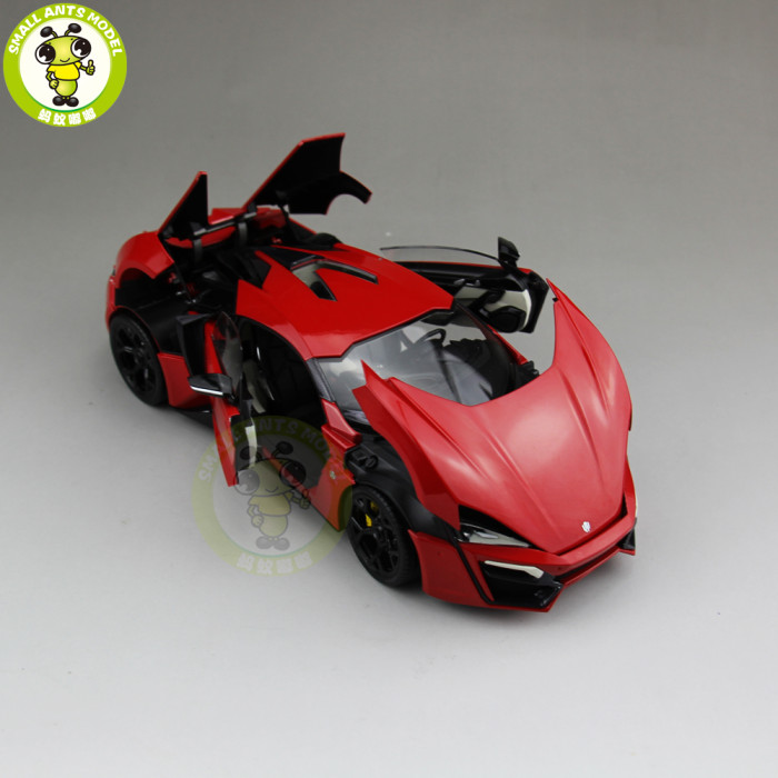 1/18 Autocraft Lykan Hypersport Racing Car Diecast Model Car Toys Kids Gifts