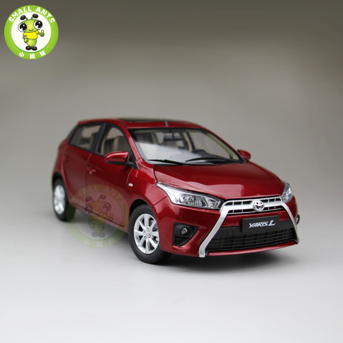 1/18 Toyota Yaris L Diecast model Car Toys Kids Gifts