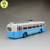 1/43 Classic Ziu-5 Soviet Union Russia Trolleybus City bus Diecast model Car Bus toys kids gifts