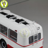 1/43 Classic Ziu-5 Soviet Union Russia Trolleybus City bus Diecast model Car Bus toys kids gifts