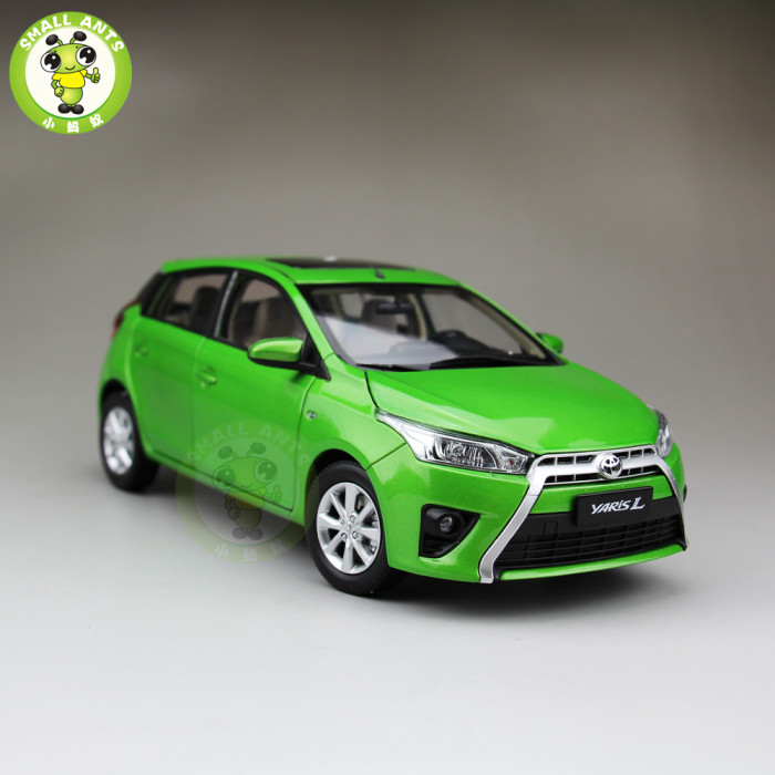 1/18 Toyota Yaris L Diecast model Car Toys Kids Gifts
