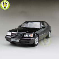 1/18 Benz S600 W140 V12 Diecast Metal Model car toys Gifts