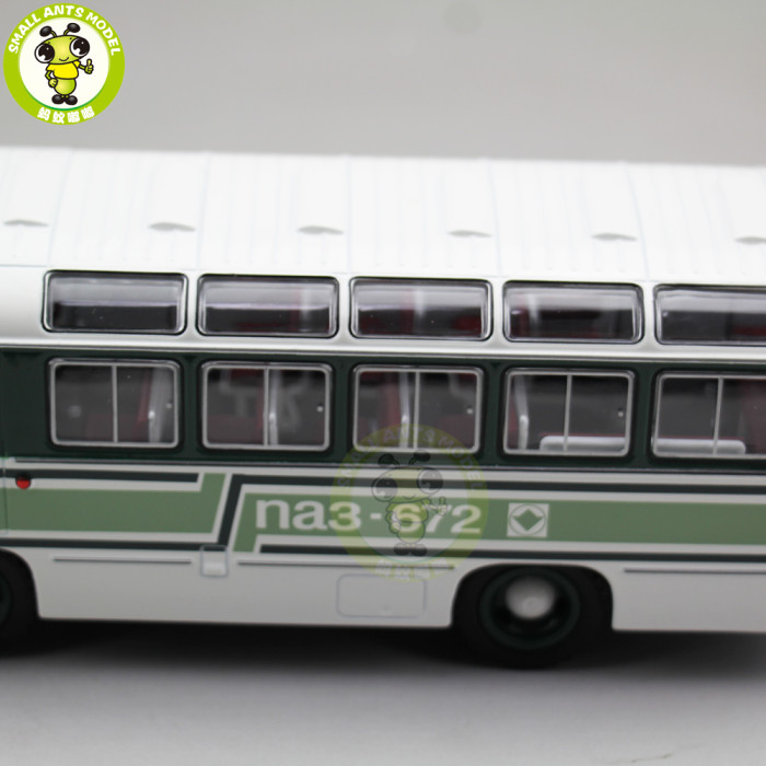 1/43 Classic 672 City Bus Soviet Union Russia Diecast Model Car Bus Toys Kids Gifts