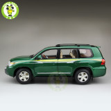 1/18 Toyota Land Cruiser LC200 Diecast SUV Car Model Toys for Boys Girls gifts