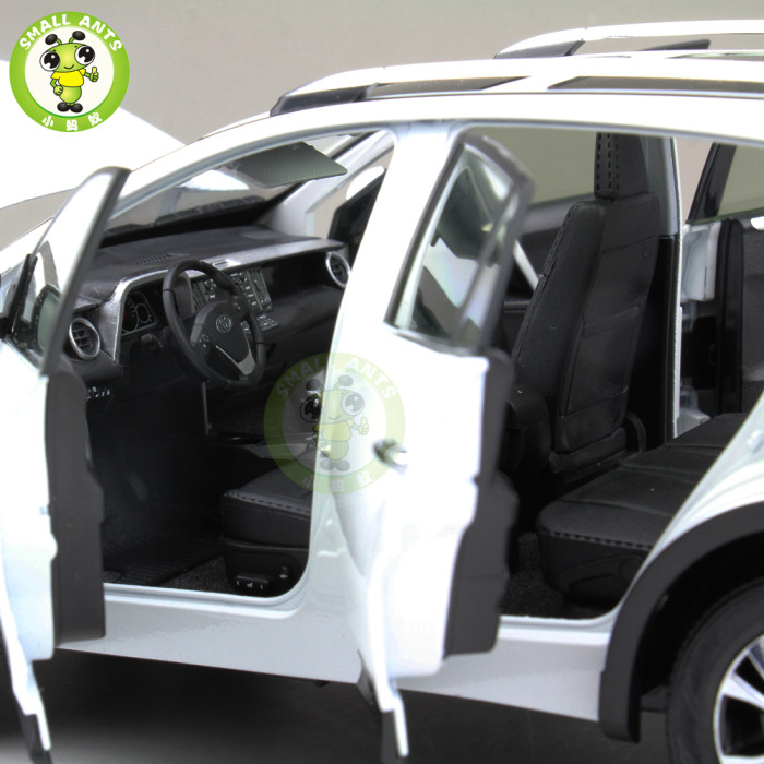 1/18 Toyota RAV4 Diecast SUV Car Model Toys for Kids gifts collection hobby