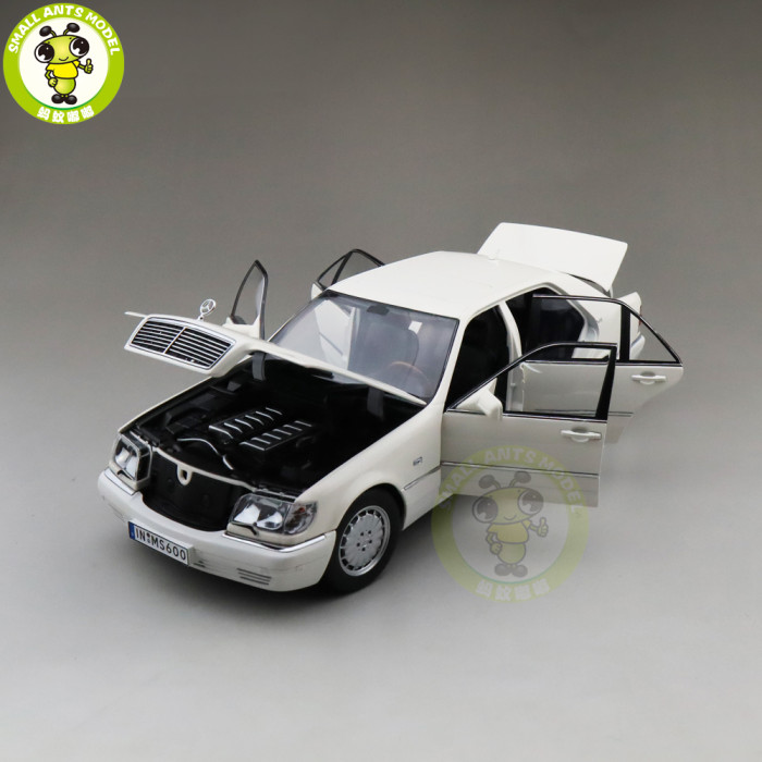 1/18 Benz S600 W140 Mission Model Diecast Model Car Toys Kids Gifts